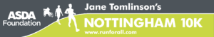 Jane Tomlinson Nottingham 10K Run Logo